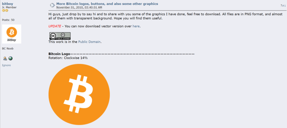 Bitboy logo Bitcoin 2010